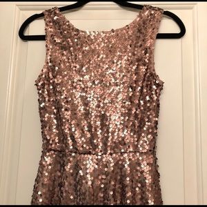 Nordstrom Love, Fire Gold Sequin Dress
